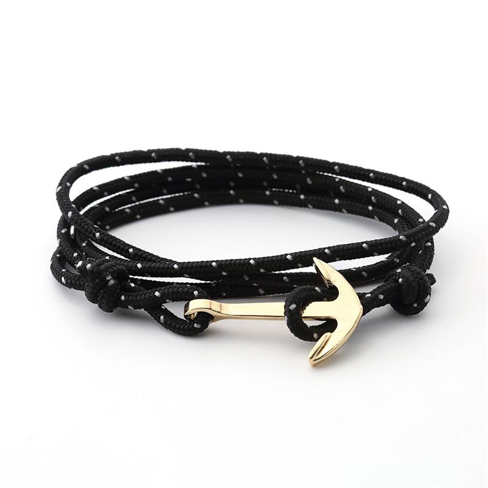 Alloy Bracelet Braided Rope Multiple Layers Of Men&Women Friendship Bracelet BK