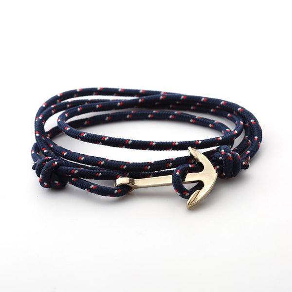 Alloy Bracelet Braided Rope Multiple Layers Of Men&Women Friendship Bracelet BK