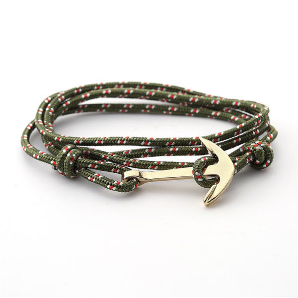 Alloy Bracelet Braided Rope Multiple Layers Of Men&Women Friendship Bracelet BK