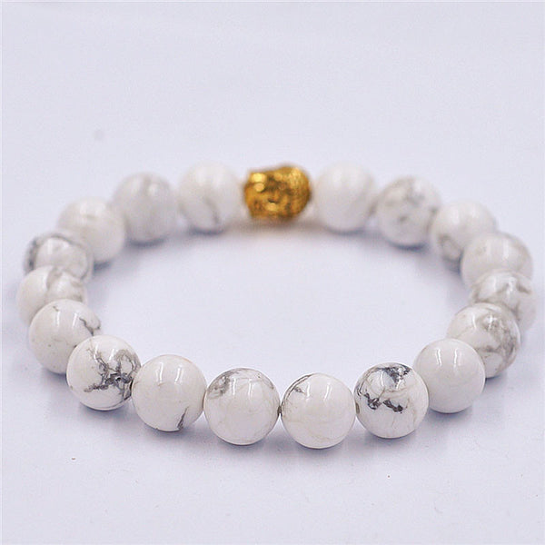 Bracelet Buddha Elastic Beaded Bracelet Tibet Charm Bracelets GD