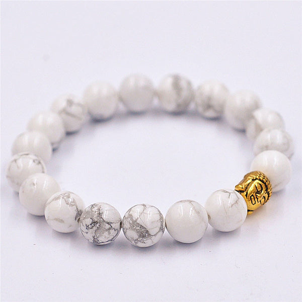 Bracelet Buddha Elastic Beaded Bracelet Tibet Charm Bracelets GD