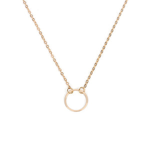 NEW Fashion Women Ring Pendant Necklace Chain Jewelry