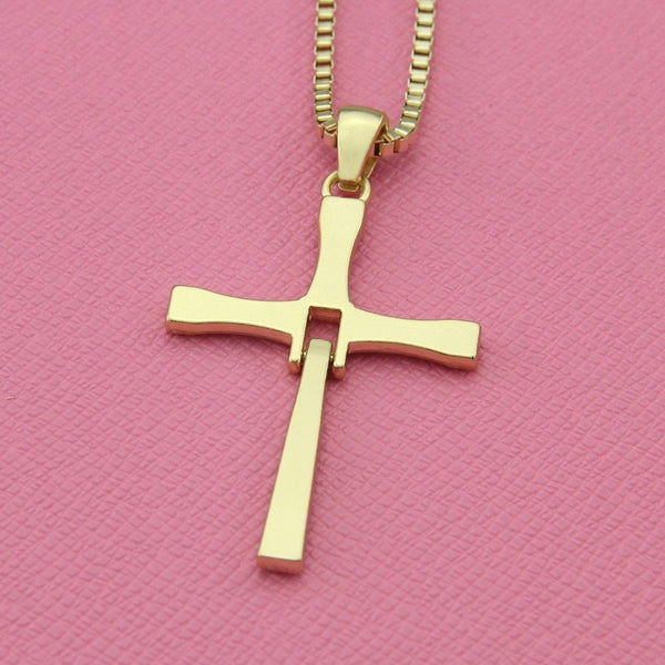 Fast and Furious Necklace, Dominic Toretto Cross Necklace