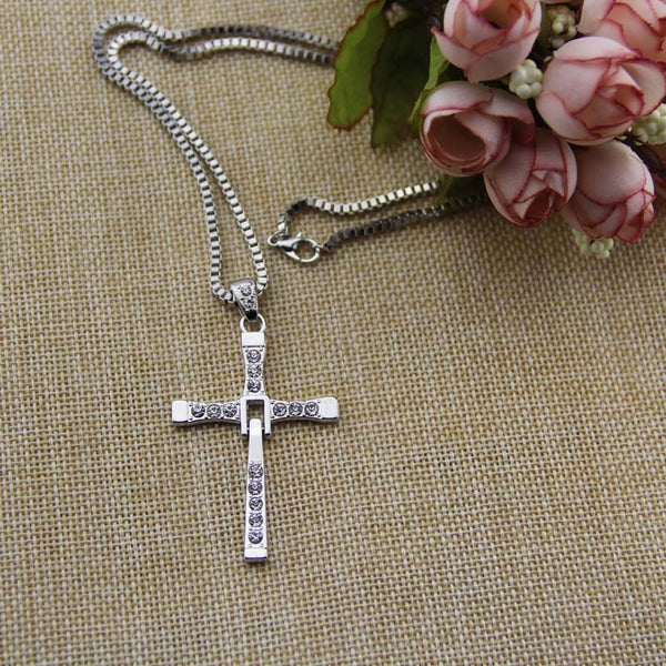 Fast and Furious Necklace, Dominic Toretto Cross Necklace